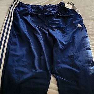 Adidas athletic pants NWT size 2XL navy blue